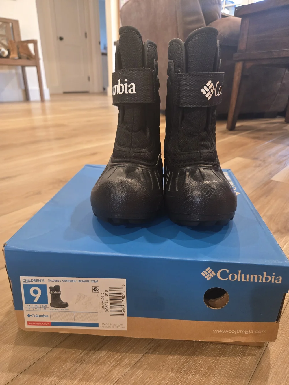 Columbia kids snow
